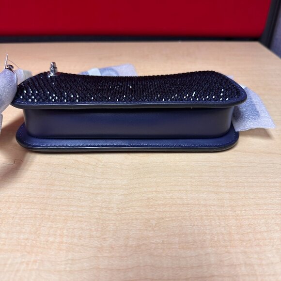 NWT Coach Deep Blue Crystal Penn Shoulder Bag - Picture 4 of 4